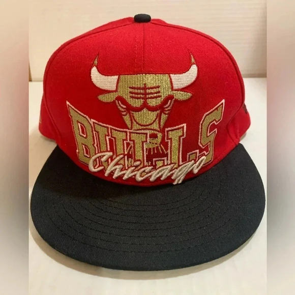 Vintage New Era Youth Chicago Bulls Hardwood Classics Snapback Hat Cap - Picture 1 of 7